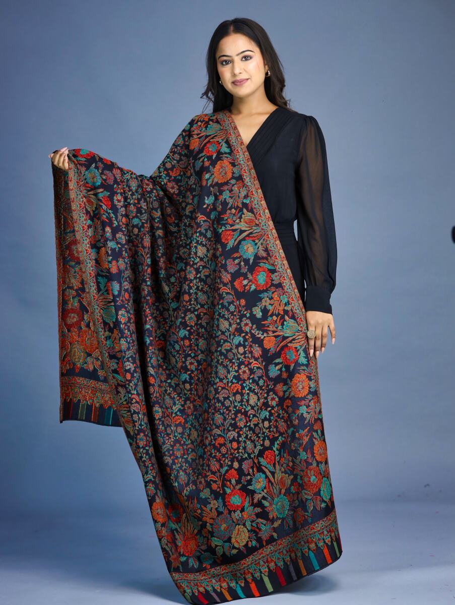 kashmiri shawl kani
