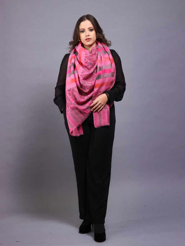 Kani Palla Stripe Shawl