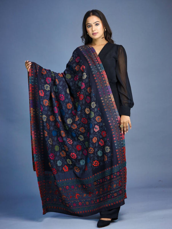 Flower Palla Kani Shawl