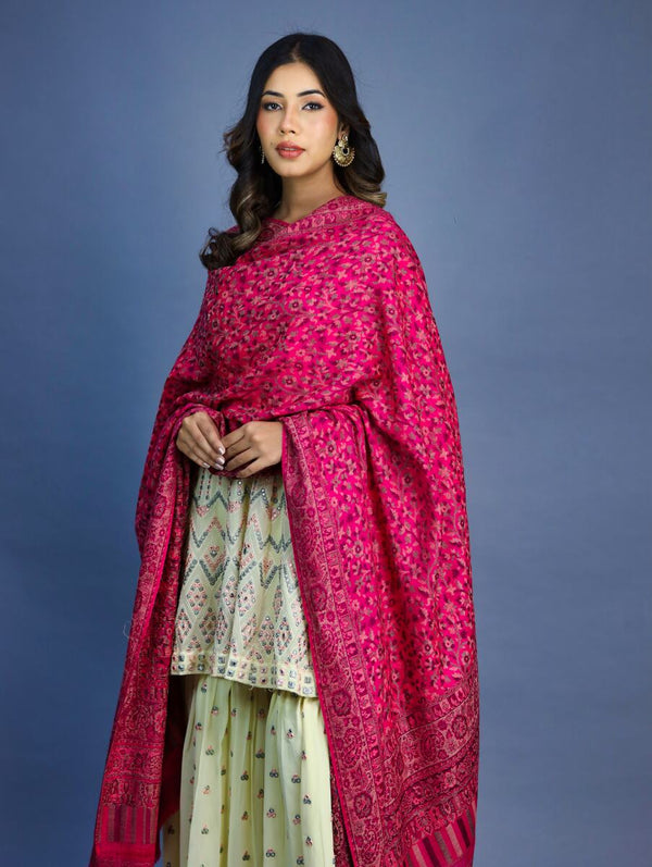 Border Jaal Kani Shawl