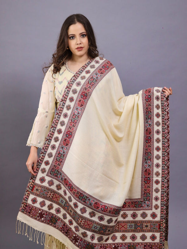 Kullu Border Kani Shawl