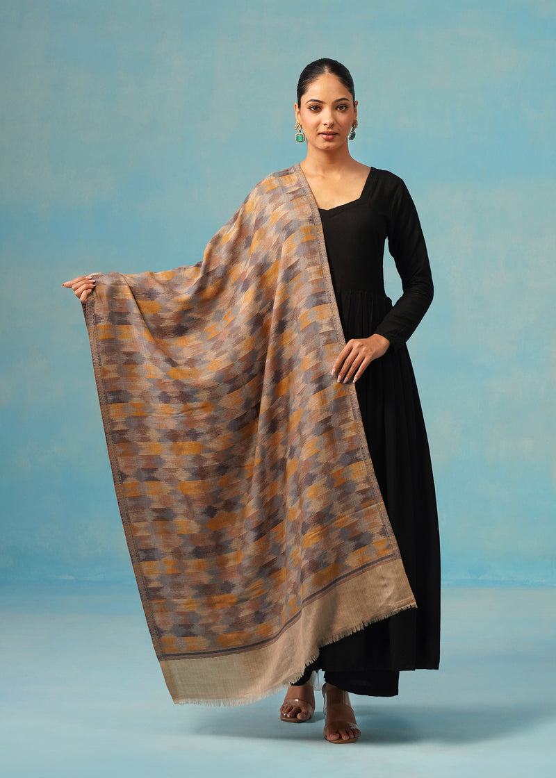 Amber Ikat Stole