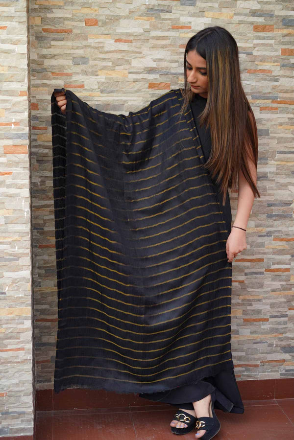 Zari Small Stripe Stole